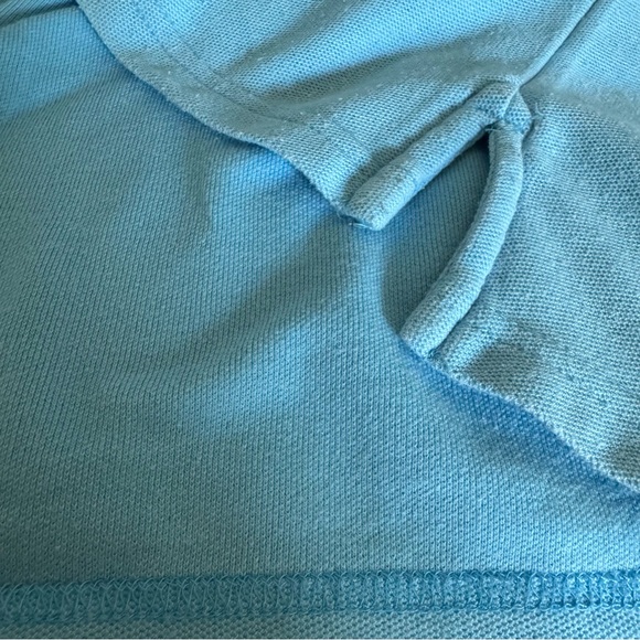 St. John's Bay Light Blue Polo Shirt, S - Picture 6 of 10